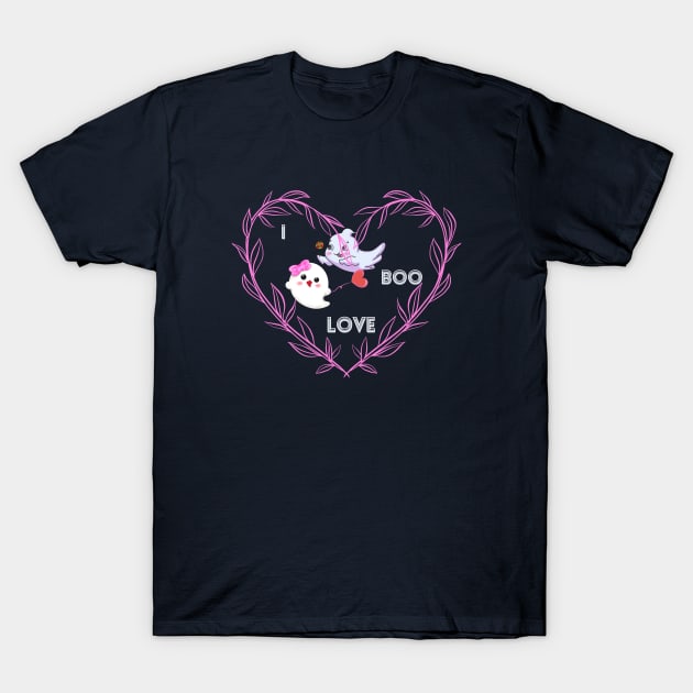 ghosts love T-Shirt by ODECX